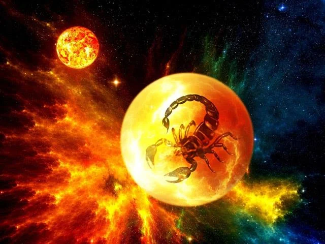 Kertas dinding super comel tanda zodiak: Scorpio, Shen Nong, Thien Yet, Thien Hat