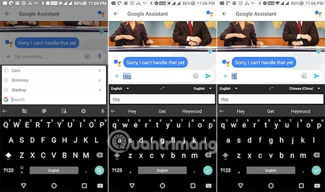 Gboard と翻訳