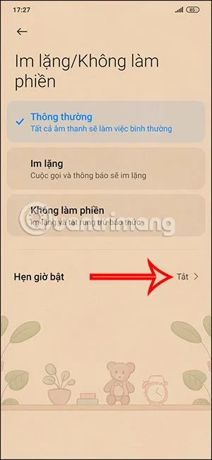 Cara menghidupkan jangan ganggu pada Xiaomi secara automatik
