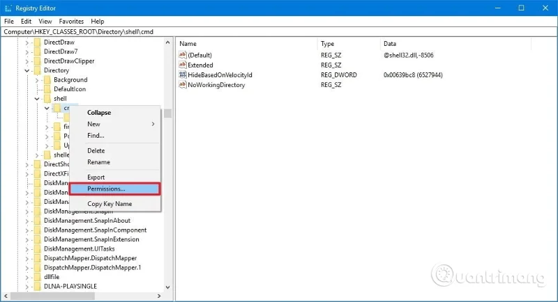 Windows 10 sağ tıklama menüsüne Komut penceresini buraya aç nasıl eklenir