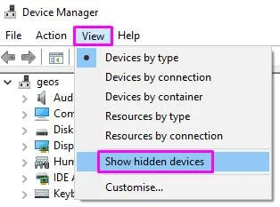 Correction d'une erreur de non-possibilité de régler la luminosité de l'écran sous Windows 10