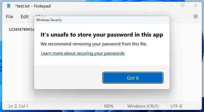 Hoe u Verbeterde Phishing-beveiliging in Windows 11 inschakelt om waarschuwingen weer te geven bij het invoeren van wachtwoorden in Kladblok en websites