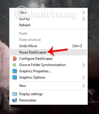 Bagaimana untuk menetapkan video sebagai kertas dinding komputer Windows 10