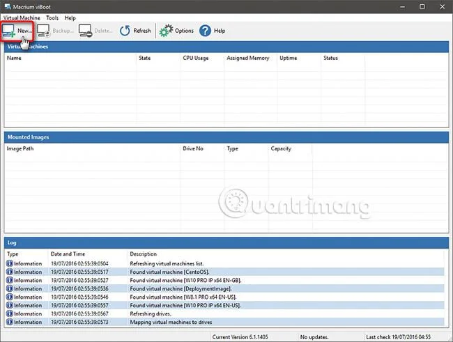 Cara mencipta mesin maya Hyper-V menggunakan Macrium Reflect System Image