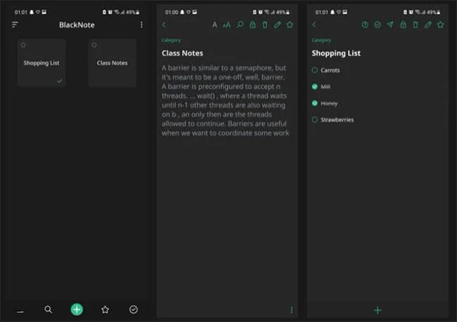 11 apl pengambilan nota percuma terbaik untuk Android
