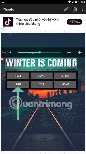 Instrucciones para agregar texto a fotos en teléfonos Android