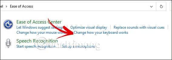 Windows'ta Yapışkan Tuşları açma/kapatma talimatları