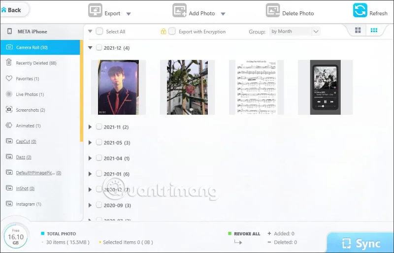 Cara menggunakan Pengurus iPhone DearMob untuk mengurus data iPhone