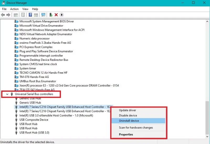Bagaimana untuk memuat turun, mengemas kini dan menyelesaikan masalah pemacu USB pada Windows 10