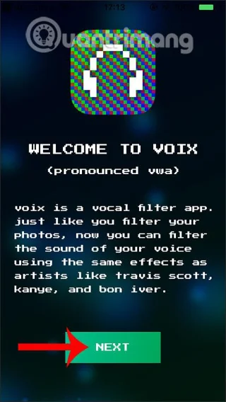 Bagaimana untuk merakam video karaoke dengan Voix pada iPhone