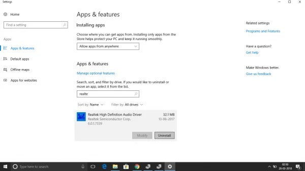 Bagaimana untuk mengemas kini dan memasang semula Pengurus Audio Realtek HD