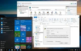 Windows 10 で FTP サーバーを設定および管理する手順