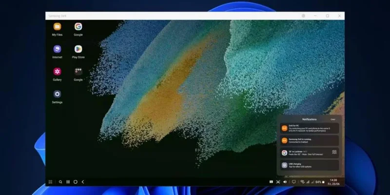 Samsung DeX gebruiken om Galaxy-telefoons op Windows 11 te bedienen