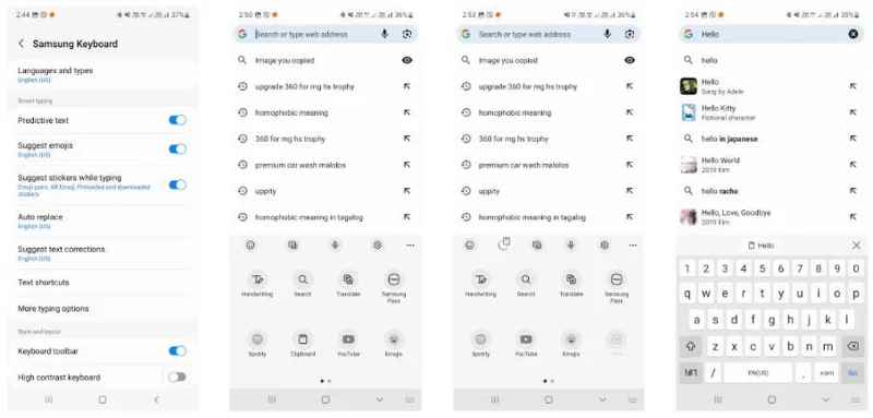 Bagaimana untuk mengakses Papan Klip pada Android