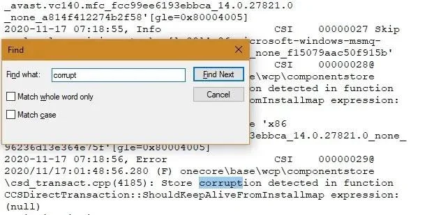 Gunakan arahan scannow SFC untuk membetulkan ralat fail sistem Windows 10