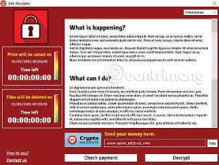 Arahan am untuk menyahsulit perisian tebusan