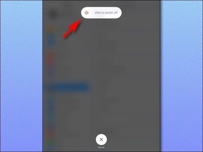 Ringkasan cara untuk mematikan kuasa iPad