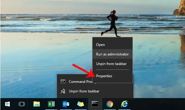 Windows 10'da Görev Çubuğundaki sabitlenmiş uygulamaları Yönetici olarak açma