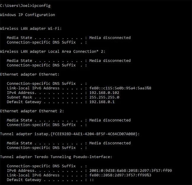 8 arahan CMD untuk mengurus rangkaian wayarles pada Windows