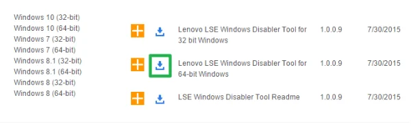 Lenovo bilgisayarlarda LSE'yi kaldırma talimatları