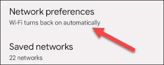 Cara menghidupkan Wi-Fi pada Android secara automatik