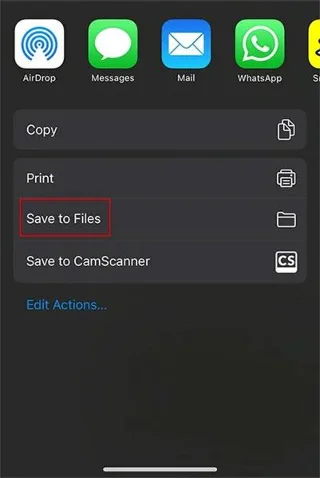 Bagaimana untuk menyimpan lampiran mesej iMessage pada iOS