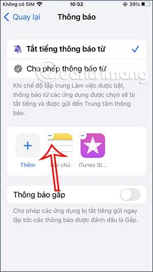 Bagaimana untuk mematikan pemberitahuan aplikasi tertentu dalam mod Fokus iPhone