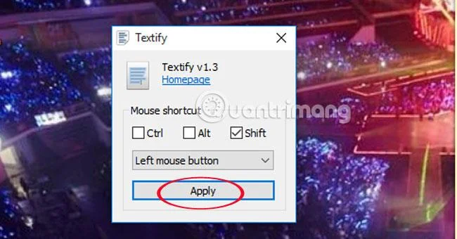 Textify aracı Windows'taki tüm içeriği kopyalar