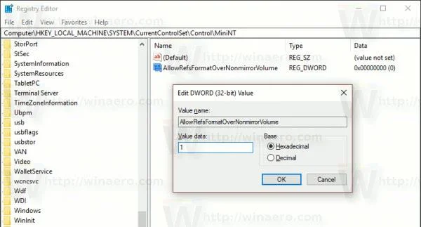 Comment formater le disque avec ReFS sous Windows 10