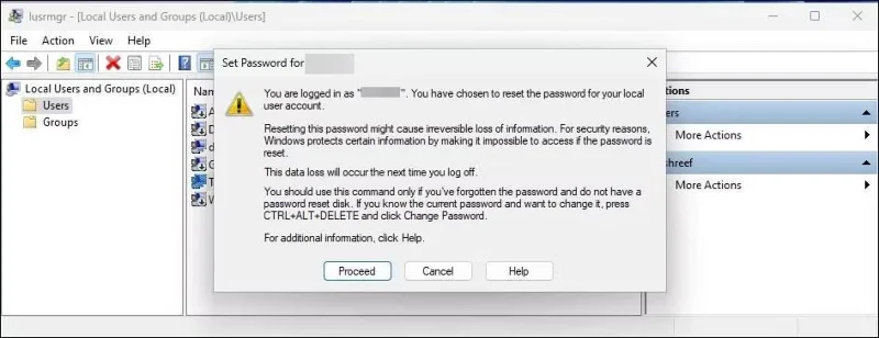 Accountwachtwoord wijzigen in Windows 11