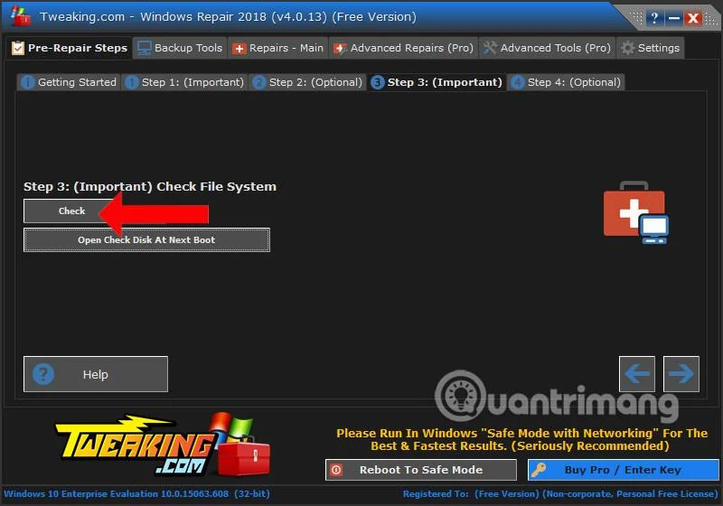 Cara menggunakan Pembaikan Windows untuk membetulkan ralat Windows