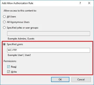 Arahan untuk menyediakan dan mengurus Pelayan FTP pada Windows 10