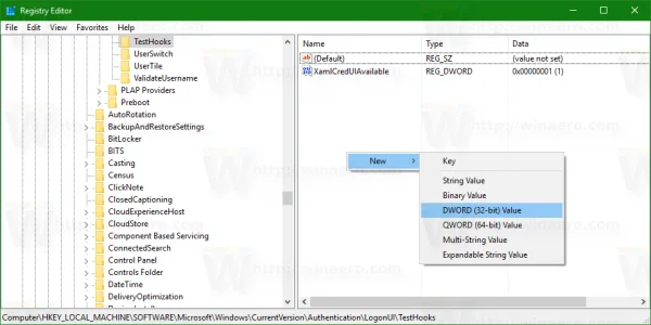 Bagaimana untuk mengaktifkan Log Masuk Konsol tersembunyi pada Windows 10