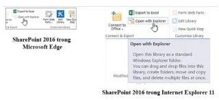 Windows 10da SharePointi kullanma