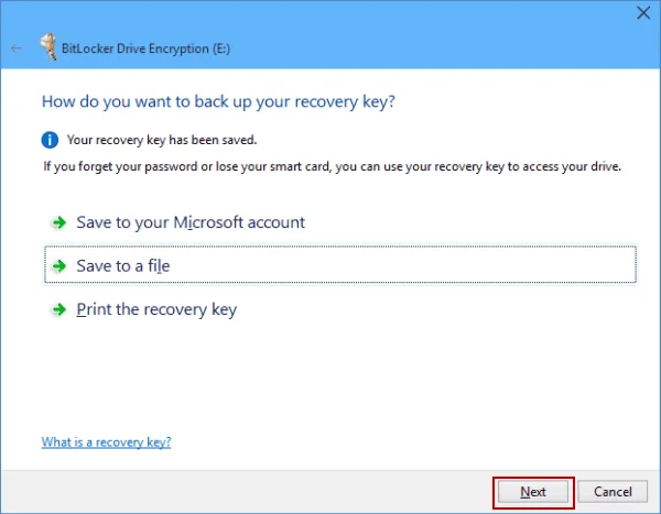 Bagaimana untuk menetapkan kata laluan cakera keras pada Windows 10