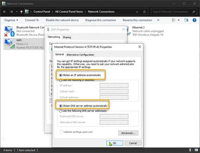 IPv6 ネットワークアクセスなしエラーを修正する方法