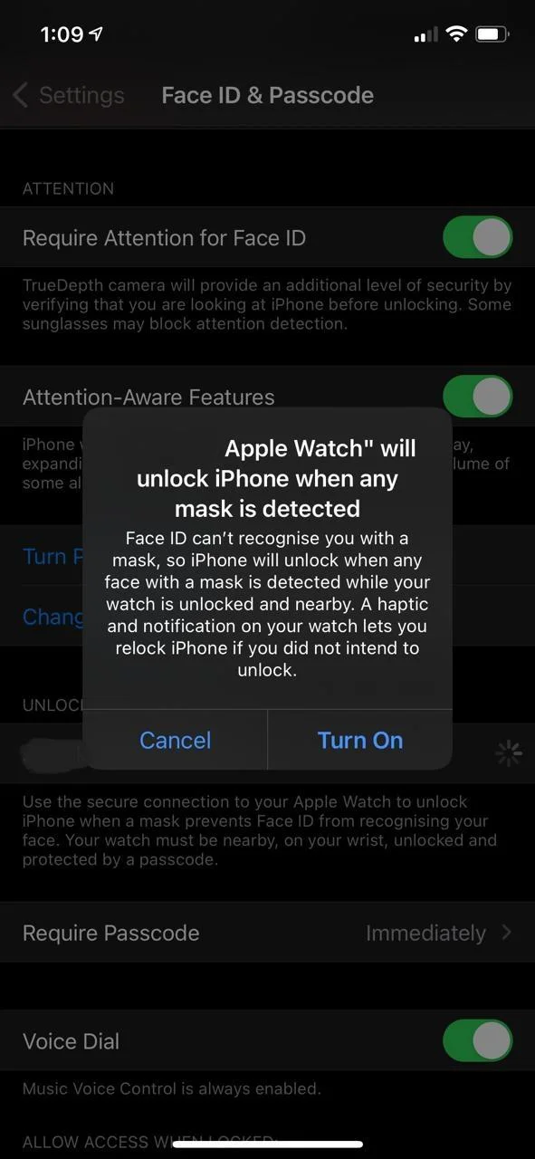Bagaimana untuk membuka kunci iPhone dengan Apple Watch