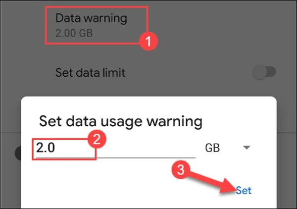 Cómo rastrear el uso de datos en Android