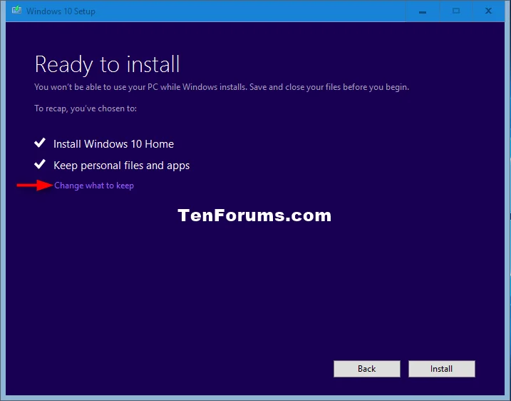 Yerinde yükseltme ile Windows 10 nasıl onarılır