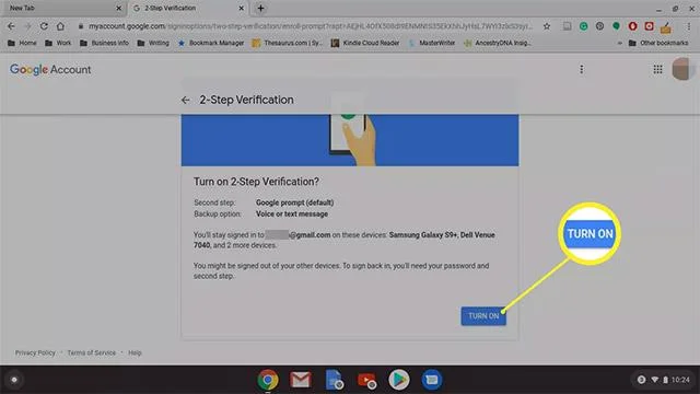 Wachtwoord wijzigen op Chromebook