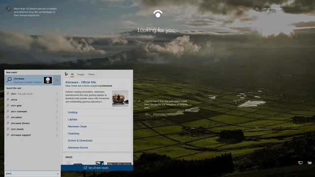 Windows 10'da kilit ekranında arama kutusu nasıl etkinleştirilir