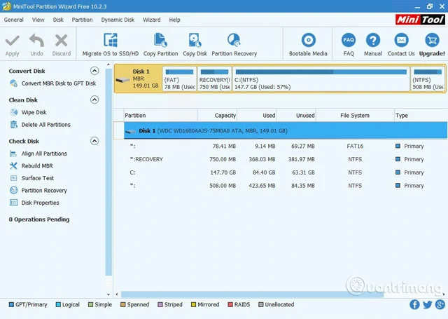 12 perisian pengurusan partition pemacu Windows percuma teratas