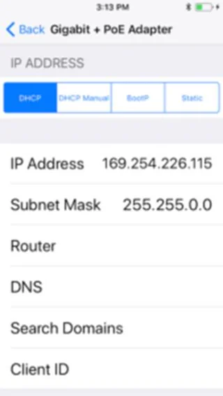 iPhoneをイーサネットネットワークに接続する方法