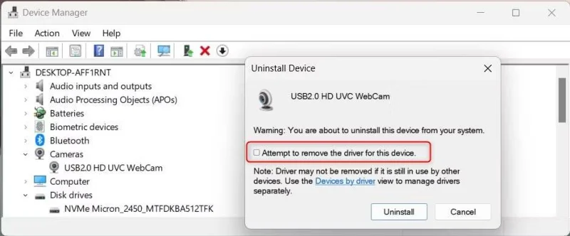 Hoe u een webcamfout kunt oplossen waarbij een zwart scherm op Windows wordt weergegeven