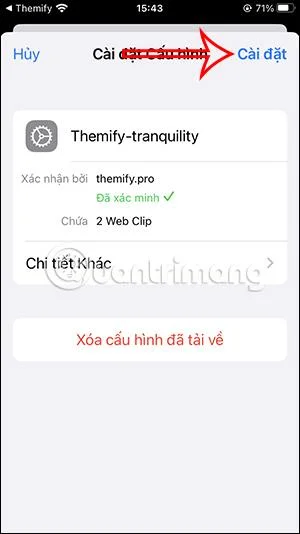 Cara menggunakan Themify untuk mencipta tema iPhone artistik