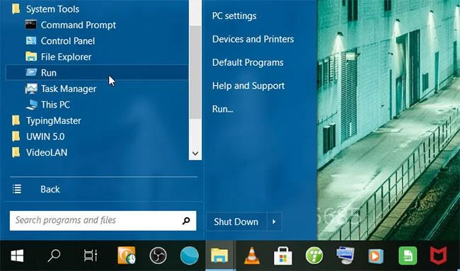 7 cara untuk membuka kotak dialog Run dalam Windows