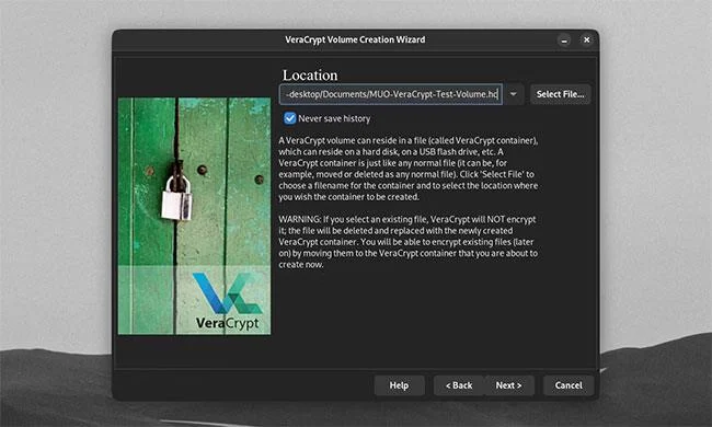 Cara menggunakan ciri lanjutan VeraCrypt untuk mengamankan fail penting