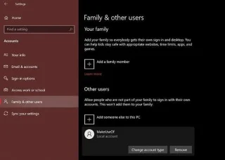 Windows 10da kullanıcı hesabı türünü değiştirmenin 4 yolu