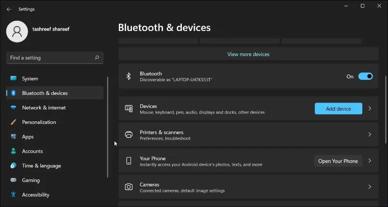 Aggiunta di stampanti in Windows 10/11