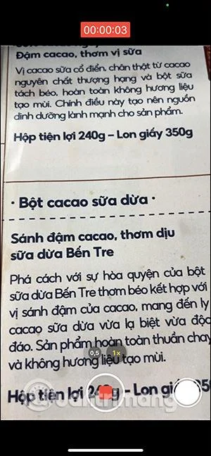 Bagaimana untuk menyalin teks Vietnam dalam foto pada iPhone
